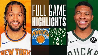 Milwaukee Bucks vs New York Knicks Full Game Highlights | Apr 7 | NBA Regular Season 2024