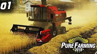 NOVA SÉRIE! HERDAMOS A FAZENDA DO MEU AVÔ! PURE FARMING 2018 #01 [PT-BR]