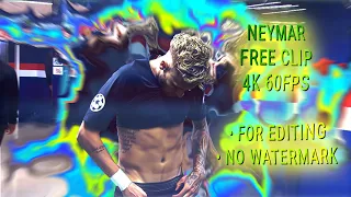 Neymar free clip 4k • no watermark • for editing • rare video