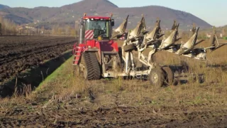 Aratura con CASE IH Quadtrac 500 e pentavomere ER.MO 5- Ploughing - by Wallaby2012end