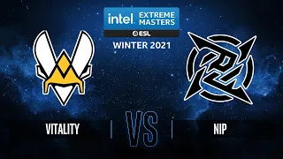 Vitality vs. NiP - Map 3 Nuke - IEM Winter 2021