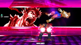 SAGAT VS EVIL RYU!