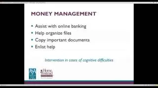 Helping Seniors with Finances - Professional Caregiver Recorded Webinar