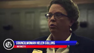 Helen Collins reacts to being censured by Colorado Springs City Council