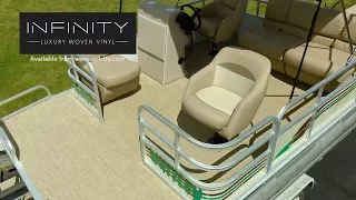 How to Install Infinity Luxury Woven Vinyl Flooring on a Pontoon