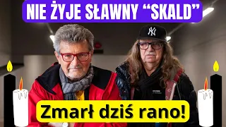 Nie żyje współtwórca legendarnej grupy Skaldowie. Z marł dziś rano!