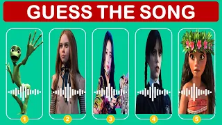Guess The Song? | EL CHOMBO, SING 2, FLOWER , GANGNAM STYLE| QUIZ KINGKONG