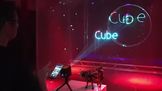 Projecting Text with the Wicked Lasers Lasercube