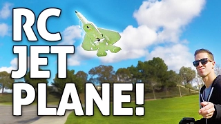 RC Jet Fighter!! Macfree F-22 Warbird Plane REVIEW