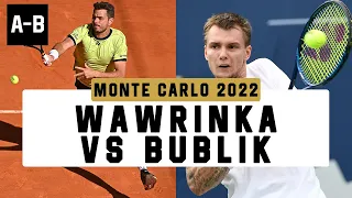 Stan Wawrinka vs Alexander Bublik | Full Highlights | Monte-Carlo Masters 2022 | 11.04.2022