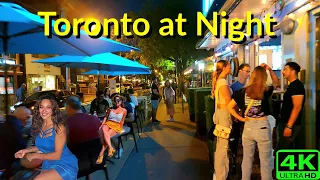 【4K】WHAT IT'S LIKE WALKING TORONTO'S NIGHTLIFE STREETS (MAY 2024)