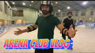 Fun day at Arena club karachi | Bowling | Ice skating | x-live Games | cafe Mist Restaurant | vlog