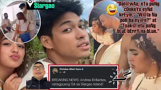 TRENDING: ANDREA BRILLANTES, NAG-BABY TALK SA SIARGAO! 🌊 #siargao #blythe