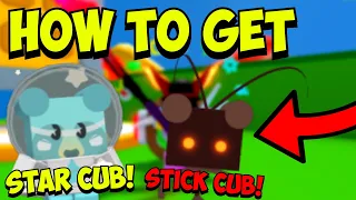 How To Get STAR CUB & STICK CUB (Detailed GUIDE!) | Roblox Bee Swarm Simulator