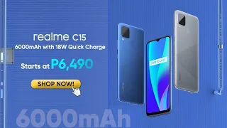 realme C15 | 6,000mAh Massive Battery