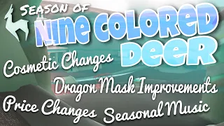 [BETA] Update! Cape + Horn Changes, Dragon Mask is Cool 🐉 - Nine Colored Deer Sky Beta Update