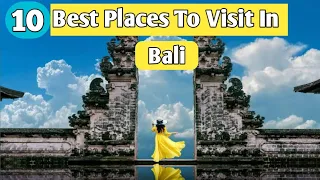 Best Places To Visit In Bali | Bali Tourist Places | Bali Travel Guide 2024