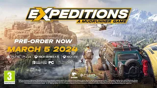 Expeditions, A MudRunner Game - Release Date Reveal Trailer (2023.12.14)