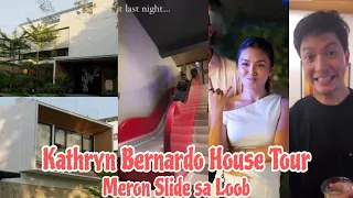 Kathryn Bernardo NEW HOUSE 2024 Blessing Mayroon SLIDE sa loob ng MANSION