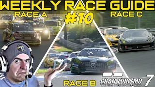 🥳 GT7s BIRTHDAY presents.. RALLYCROSS.. a GOOD Race C & DODGY B! || Weekly Race Guide - Week 10 2024