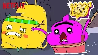 Cupcake and Dino | Cupcake and Dino's Great Adventures 🏔🌳30 MINUTES | Funny Cartoons | Netflix