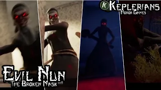 New Ghost Mode & Extreme mode in Evil Nun The Broken Mask|Jumpscare & New Voice Lines|Carlos Coronad