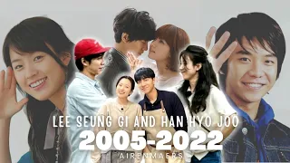 Lee Seung Gi and Han Hyo Joo Moments (2005-2022) 이승기 x 한효주