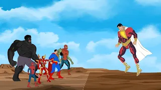 MARVEL: HULK, SPIDERMAN,SUPERMAN,IROMAN vs SHAZAM! DC COMICS - FURY OF THE GODS /SUPER HEROES MOVIES