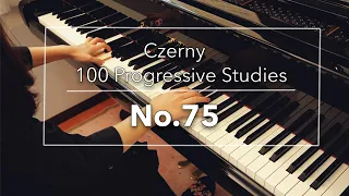 ツェルニー100番練習曲 75番 ( Czerny op.139, No.75, from 100 Progressive Studies )