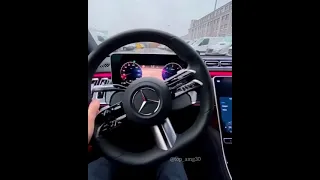 Салон w223 Mercedes Benz 😍🔥🔊#mercedes #amg #benz #w223 #подписку #подпишитесь #тачкаотхизы #авто