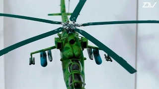 МИ-24 В/ВП "КРОКОДИЛ" / MIL MI-24, Полная сборка модели