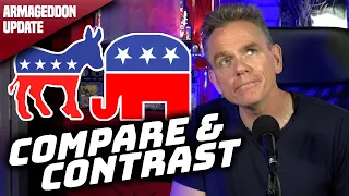 DEMOCRATS vs REPUBLICANS! Let's Compare & Contrast | Christopher Titus | Armageddon Update