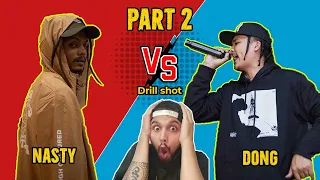 NASTY VS DONG PART 2 || #reaction DONG - Drillshot