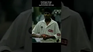 Harbhajan Singh Debut Wicket | Against Australia | 25 Mar 1998