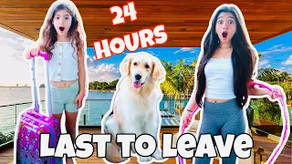 LAST TO LEAVE THE BALCONY WINS 1000 CHALLENGE! OUR DOG IS SO SNEAKY 😱