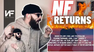 TeddyGrey Reacts to “NF - RETURNS” | UK 🇬🇧 REACTION