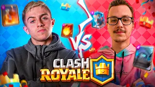 J'AFFRONTE OUAHLEOUFF EN 1VS1 CLASH ROYALE ! (ouahleouff en sueur ...)