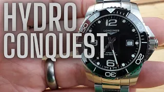Longines HydroConquest 41  I  One of The Best Swiss Luxury Divers Under $2000