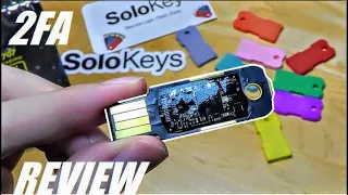 REVIEW: Solo V2 U2F Security Key - Open Source 2FA FIDO2 USB Security Key! (Yubikey Alternative?)