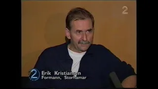 1995-10-08 VIF Hockey-Storhamar 6-4 (Øystein Olsen vs Flygis)