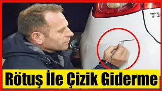 RÖTUŞ BOYASI İLE ÇİZİK GİDERME NASIL YAPILIR ??