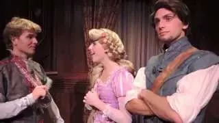 Tommy does The Smoulder with Rapunzel and Flynn Ryder and dances with Rapunzel