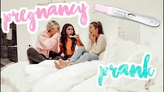 PREGNANCY PRANK ON MY BEST FRIENDS!