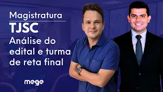 Concurso Juiz TJSC - Análise do Edital e Turma de Reta Final