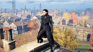 Assassin's Creed Syndicate - Free Roam Exploration & Smooth Stealth Kills with Lady Evie Frye