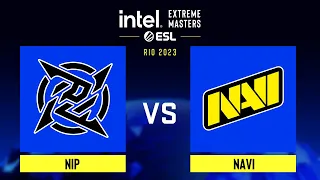 NiP vs NaVi | Карта 1 Mirage | IEM Rio 2023