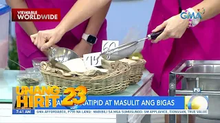 Tips para makatipid at masulit ang bigas | Unang Hirit