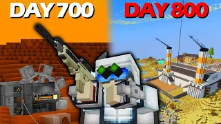 I Survived 800 Days in the Ages of History in Minecraft [FULL MOVIE]