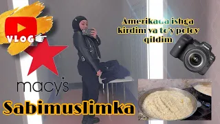 Amerikada ishga kirdim, tishimni 1700$ ga oldirishim?/ va to’y polovim.