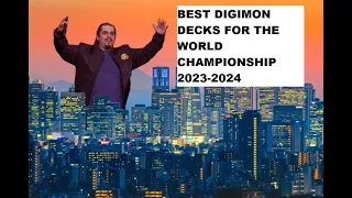 The BEST decks for the World Championship - Digimon TCG